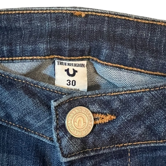 True Religion Boot Cut Mid Rise Flare Jeans Size 30 - Picture 4 of 12